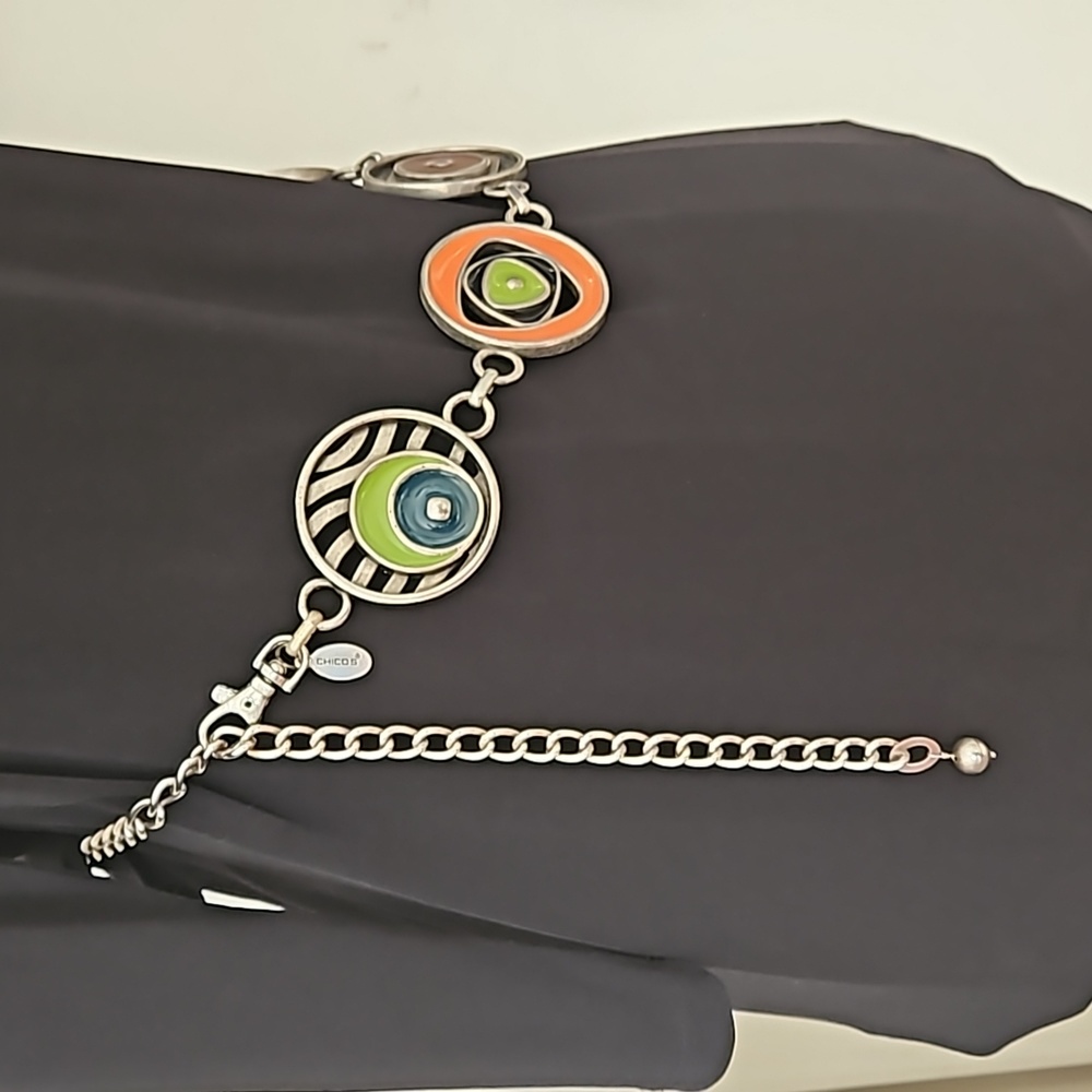 Chico's Chain Belt. - Picture 4 of 8